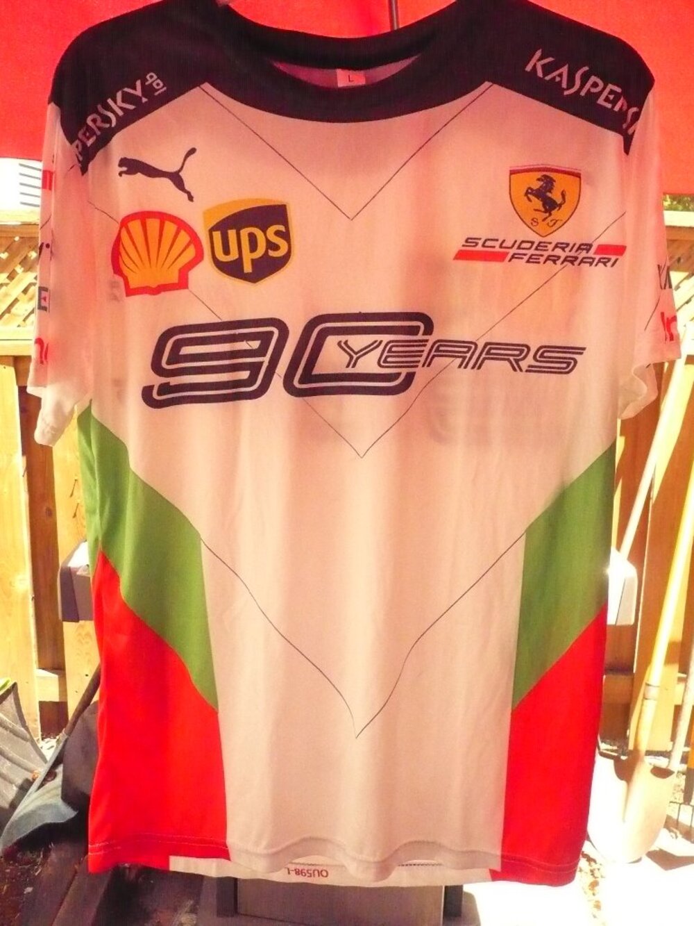 FERRARI GRAND PRIX  LOGO SHIRT L.
